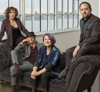 The Manhattan Transfer: Cheryl Bentyne, Alan Paul, Janis Siegel and Trist Curliss.